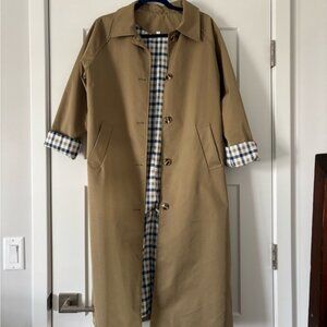 Classic Tan Trench Coat